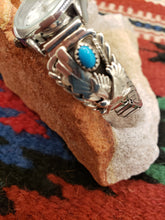Load image into Gallery viewer, TURQUOISE EAGLE WATCH - SLEEPING BEAUTY

