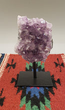 Load image into Gallery viewer, AMETHYST CLUSTER - ON STAND
