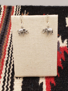 ELEPHANT EARRINGS - STERLING SILVER