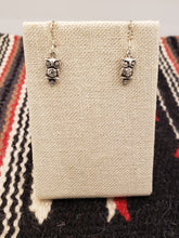 Load image into Gallery viewer, OWL EARRINGS - STERLING SILVER
