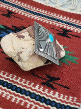 Load image into Gallery viewer, TURQUOISE BELT BUCKLE - HARVEY BEGAY
