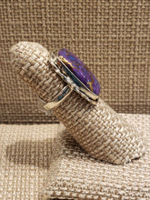 Load image into Gallery viewer, PURPLE COPPER TURQUOISE RING - SIZE 5
