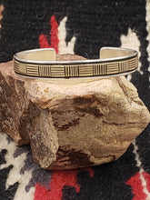 Load image into Gallery viewer, 14 KG &amp; STERLING SILVER CUFF BRACELET - BRUCE MORGAN
