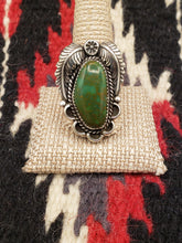 Load image into Gallery viewer, GREEN TURQUOISE RING- Size 11.5

