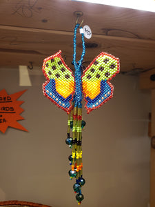 BEADED BUTTERFLY ORNAMENT