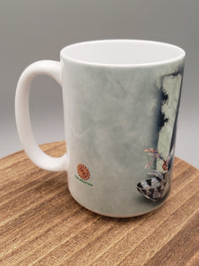 OVER MY SHOULDER 15 OZ MUG