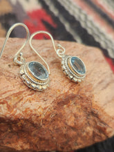 Load image into Gallery viewer, BLUE TOPAZ EARRINGS
