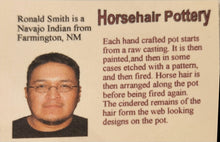 Load image into Gallery viewer, HORSEHAIR POTTERY - RONALD SMITH
