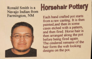 HORSEHAIR POTTERY - RONALD SMITH