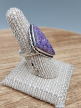 Load image into Gallery viewer, CHAROITE RING - size 8
