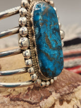 Load image into Gallery viewer, EX LG TURQUOISE CUFF BRACELET- RAY NEZ

