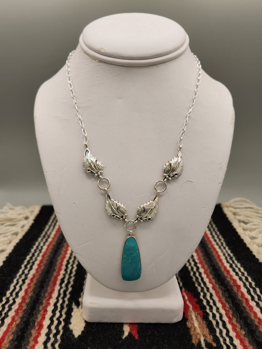 TURQUOISE NECKLACE - MARK BARNEY