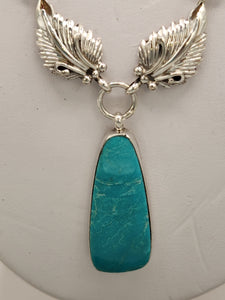 TURQUOISE NECKLACE - MARK BARNEY