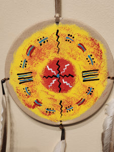 PAINTED SHIELD - GENE GEORGE