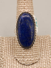 Load image into Gallery viewer, LAPIS RING - SIZE 9 - OVAL SHAPED
