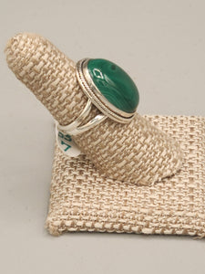 MALACHITE RING - SIZE 7