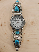 Load image into Gallery viewer, TURQUOISE 4 STONE WATCH - JEANETTE SAUNDERS
