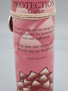 BIRTHSTONE CANDLE SERIES - GARNET - PROTECTION