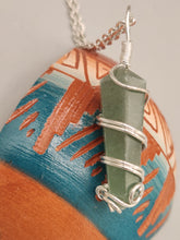 Load image into Gallery viewer, SPIRAL WRAPPED CRYSTAL POINT NECKLACE
