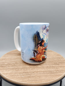 DREAMS OF THE WOLF 15 OZ MUG