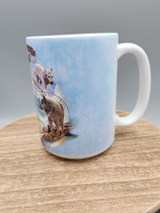 DREAMS OF THE WOLF 15 OZ MUG