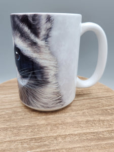 RACCOON FACE 15 OZ MUG