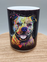 Load image into Gallery viewer, BEWARE OF PITT BULLS 5 OZ MUG
