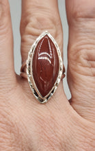 Load image into Gallery viewer, RED JASPER RING - SIZE 7
