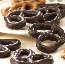 Load image into Gallery viewer, Dark Chocolate Pretzels 8 oz.
