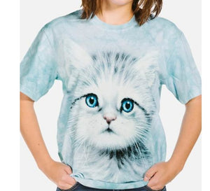 BLUE EYED KITTEN - ADULT T-SHIRT