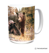 Load image into Gallery viewer, BLACK BEAR FAMILY 15 OZ MUG
