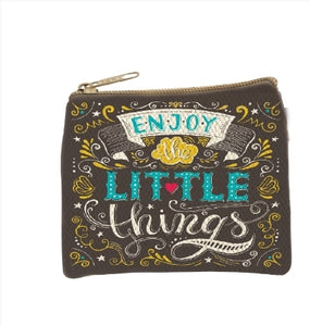 ENJOY THE LITTLE THINGS - COIN PURSE