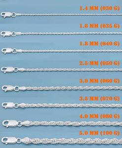 ROPE #050 CHAIN - 3 Lengths