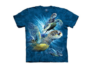 FIND 9 SEA TURTLES -KIDS T-SHIRT