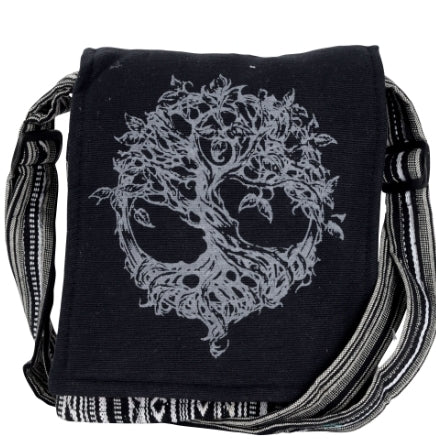 CROSSBODY BAG with FLAP CLOSURE- MULTIPLE DESIGNS