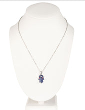 Load image into Gallery viewer, EVIL EYE HAMSA NECKLACE
