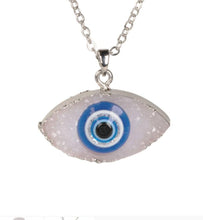Load image into Gallery viewer, EVIL EYE DRUZY NECKLACE
