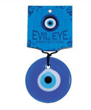 Load image into Gallery viewer, EVIL EYE GLASS WALL ORNAMENT
