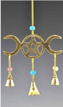 Load image into Gallery viewer, TRIPLE MOON BELL CHIMES
