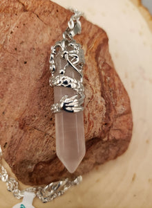 DRAGON CRYSTAL POINT NECKLACE