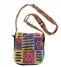 Load image into Gallery viewer, SMALL PEACE SWIRL BAG
